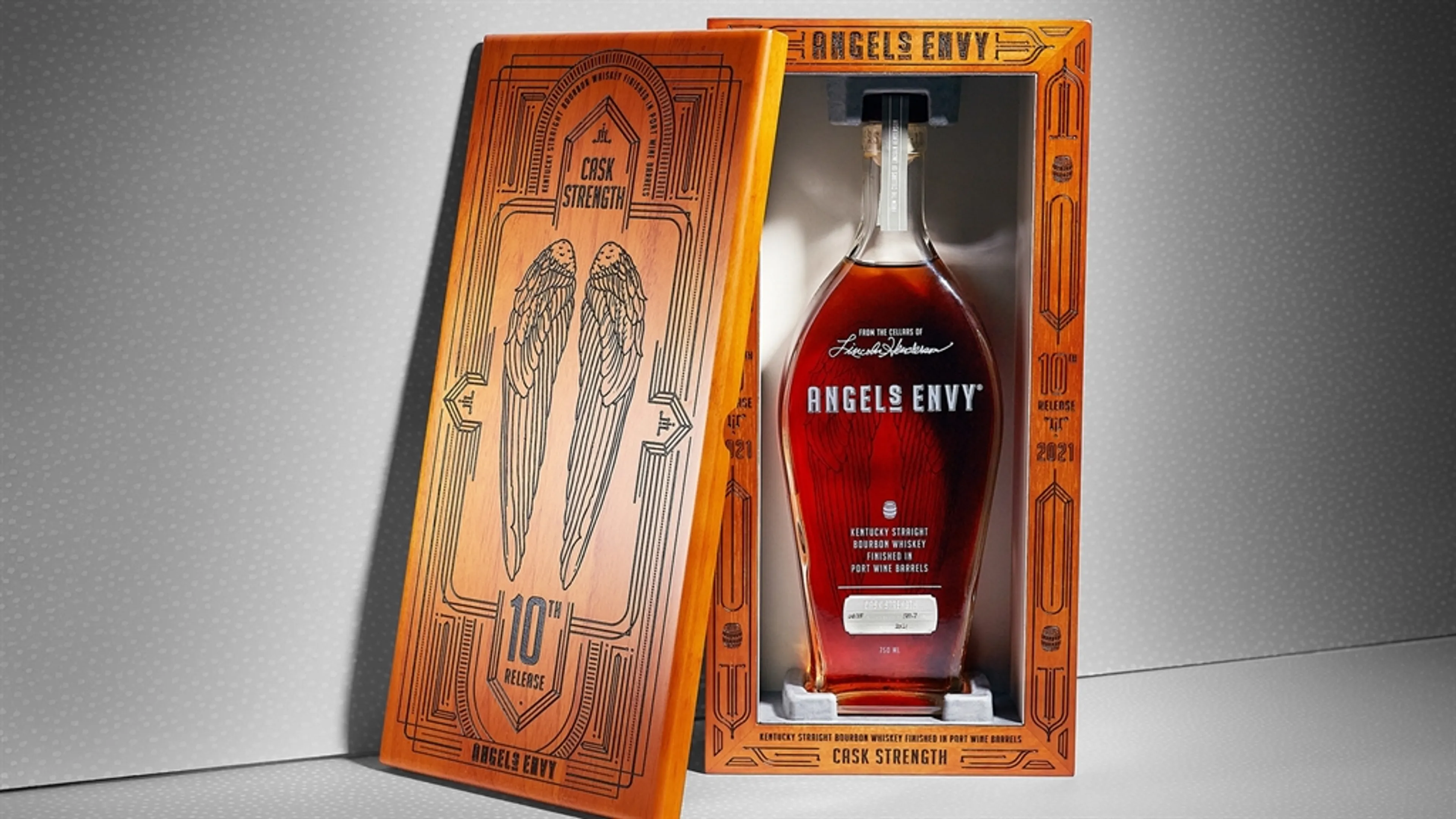 ANGEL'S ENVY® Unveils Tenth Annual Cask Strength Kentucky Straight Bourbon Whiskey Finished in Port Wine Barrel