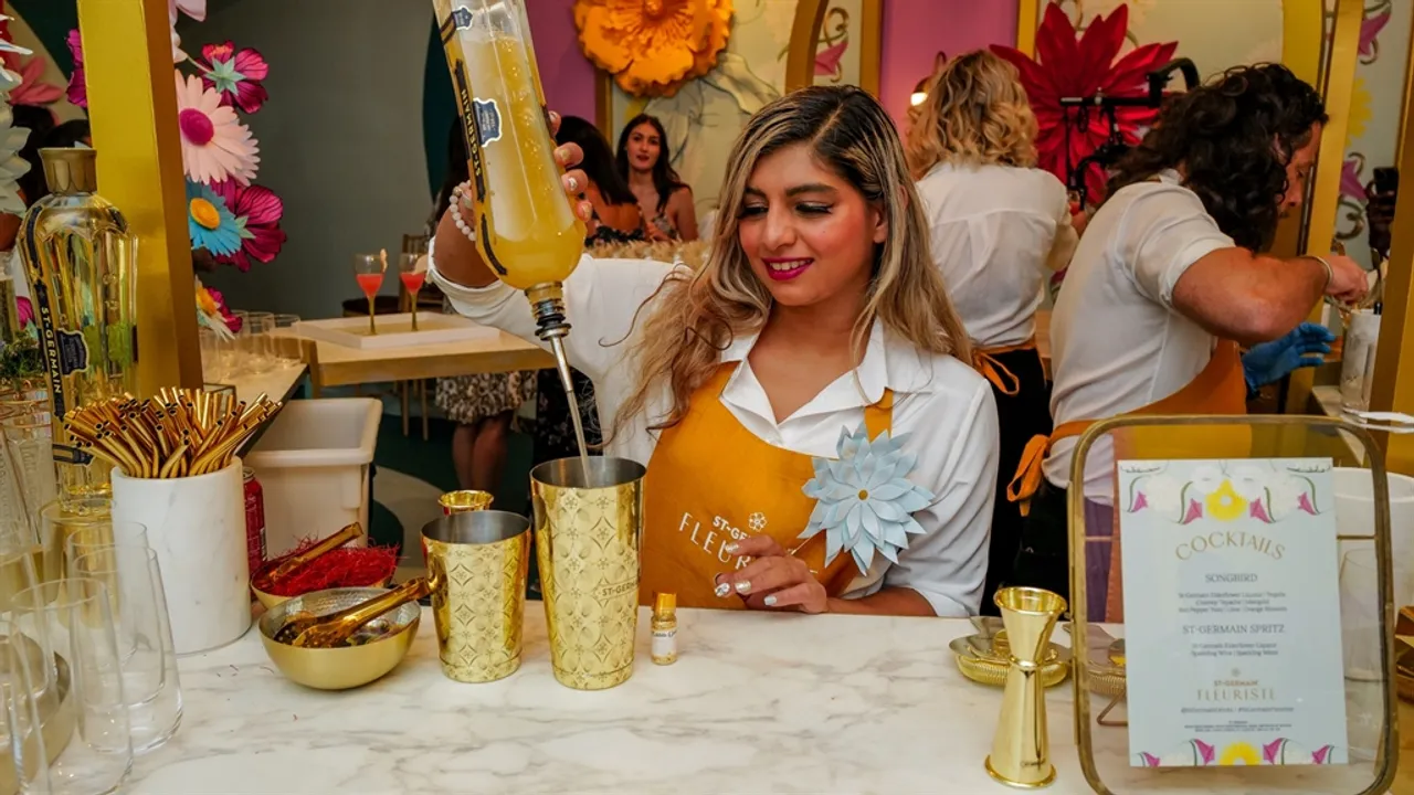 ST-GERMAIN® Elderflower Liqueur Debuts Fleuriste ST-GERMAIN with Multi-Hyphenate Artist Jameel Mohammed of KHIRY and Paper Floral Designer Zoe Bradley