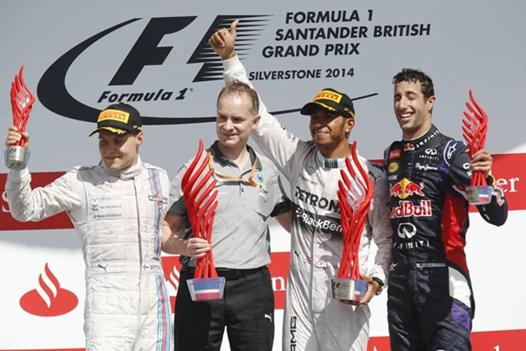 BRITISH GP RACE