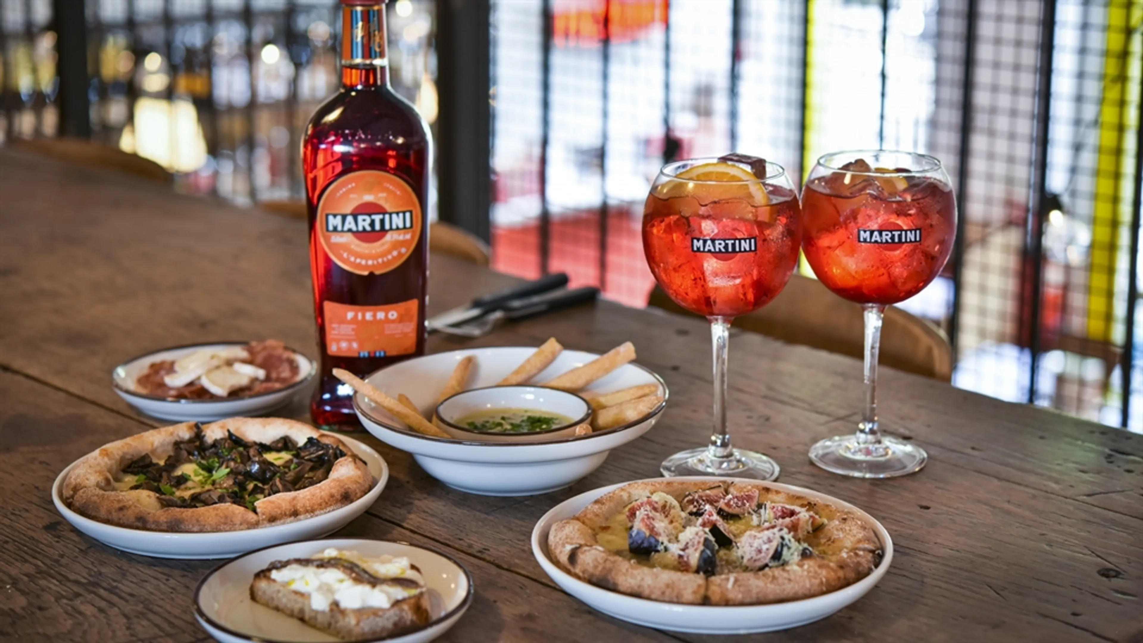 MARTINI Fiero and Laura Jackson Collaborate to Create New Aperitivo Menu at Radio Alice