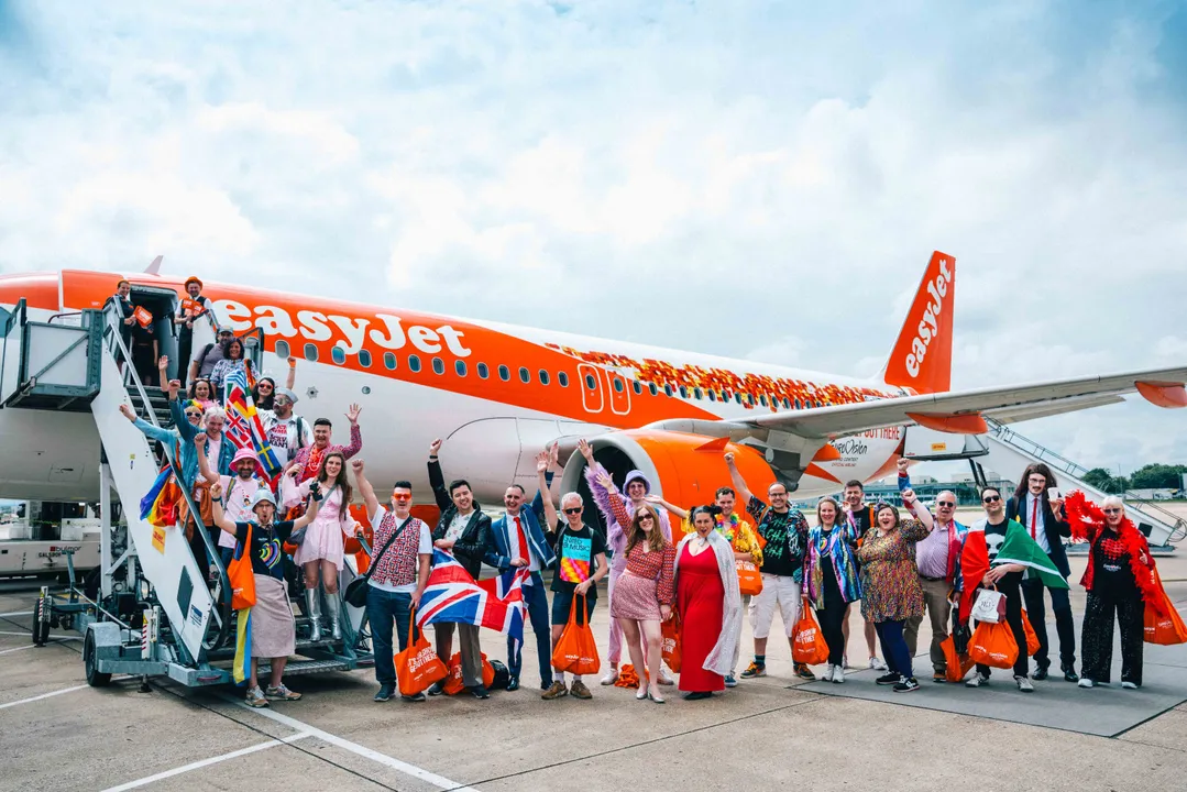 Fan-tastic flight! 