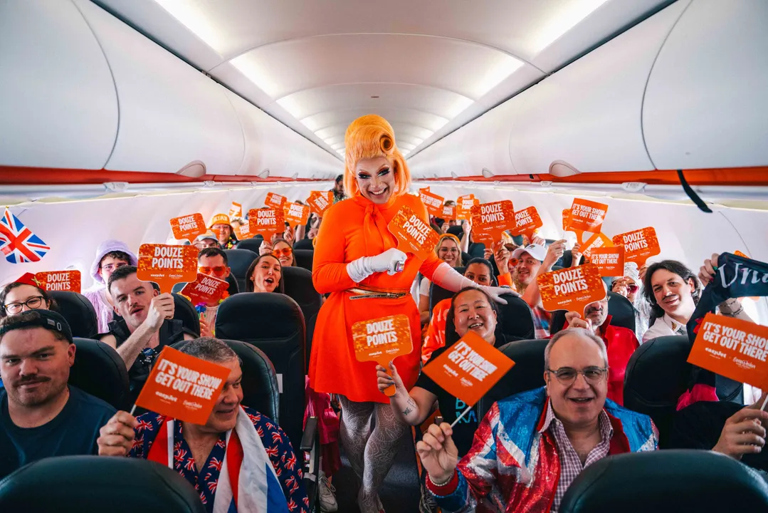 Fan-tastic flight! 