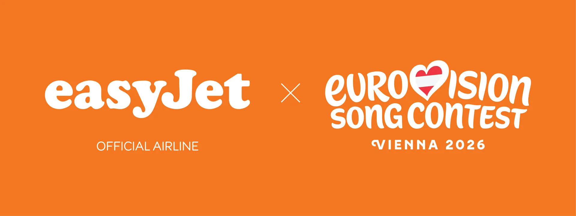 easyJet proud to support the Eurovision Song Contest 2026 in Vienna
