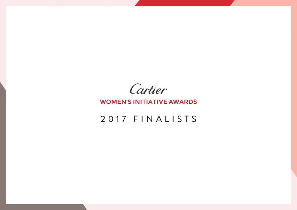 Cartier announces finalists for the 2017 Cartier Women’s Initiative Awards
