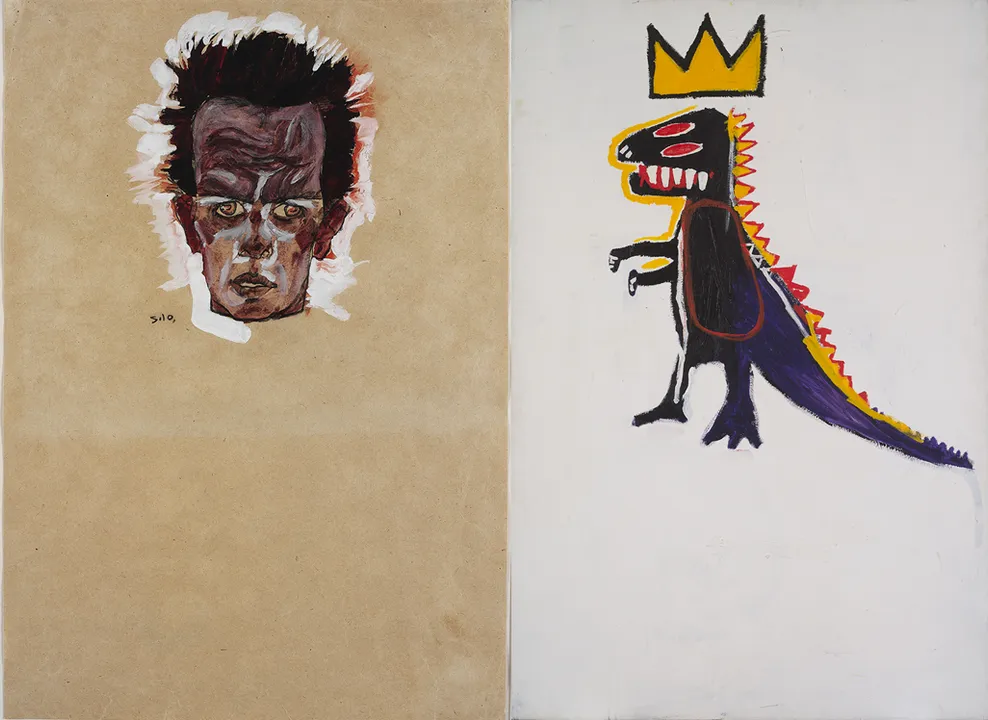 Egon Schiele and Jean-Michel Basquiat on display at Fondation Louis Vuitton's two new exhibitions
