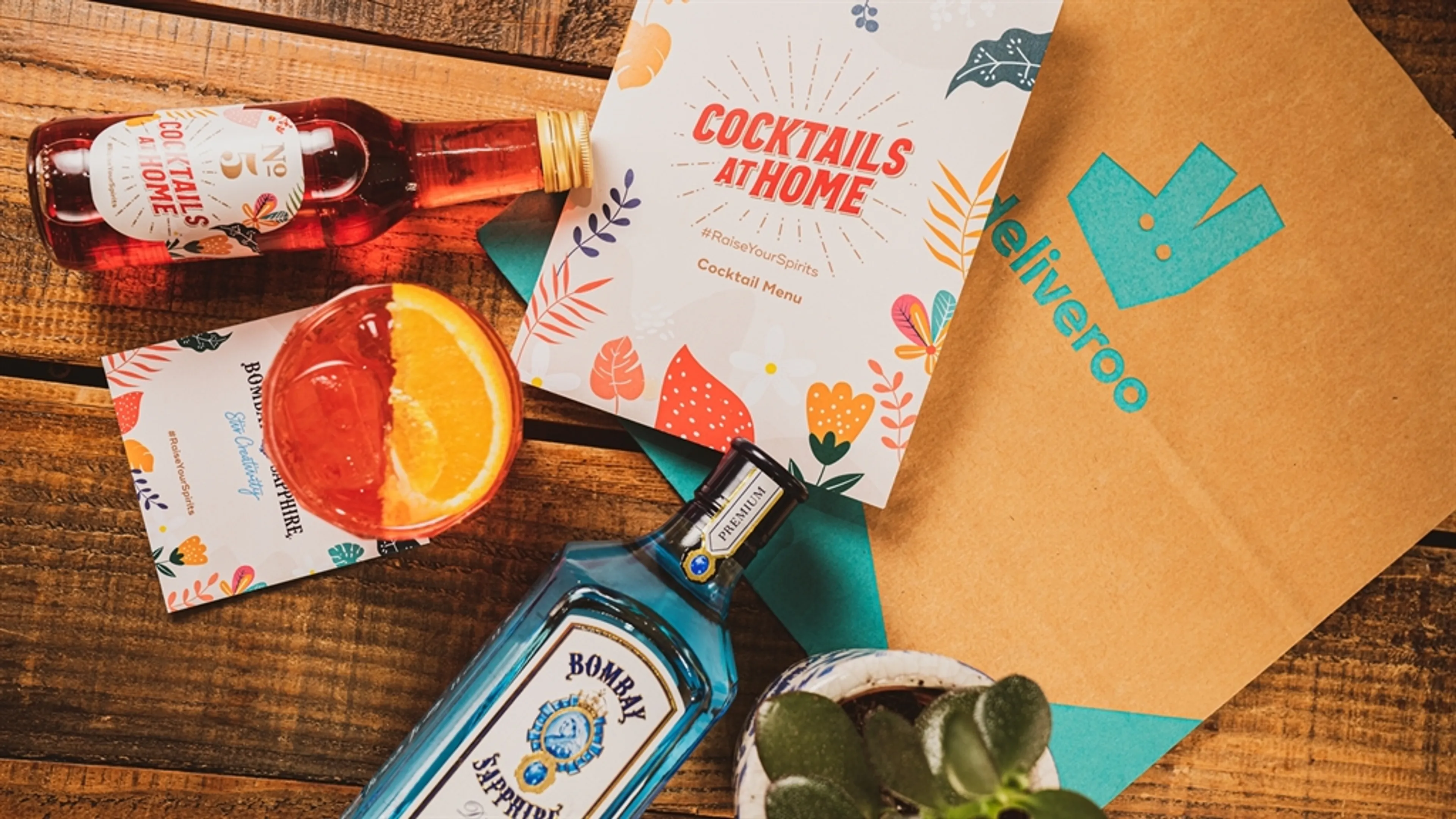 BACARDI Announces Partnership with Deliveroo Editions, Delivering BACARDÍ, BOMBAY SAPPHIRE, GREY GOOSE, MARTINI Fiero, ST-GERMAIN &amp; PATRÓN Cocktails From Some of the Nation's Best Bars to Your Door