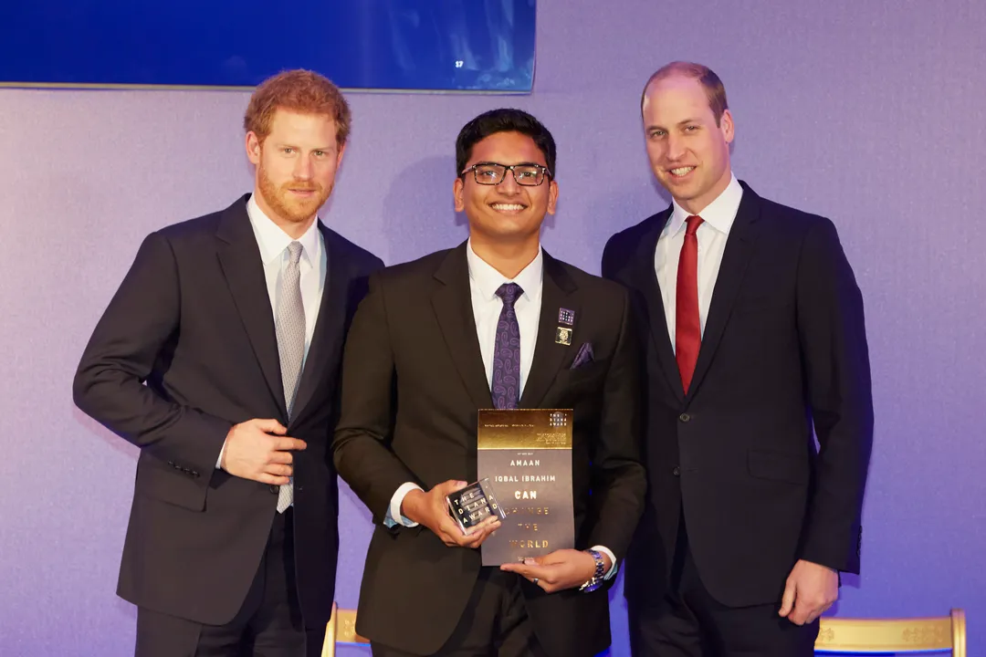 Twenty outstanding young people from across the world presented with legacy award in memory of Princess Diana