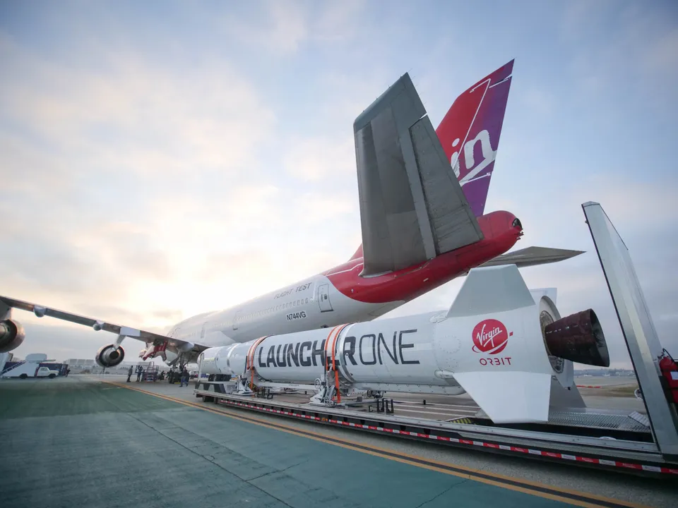  Virgin Orbit Launches First Orbital Test Flight