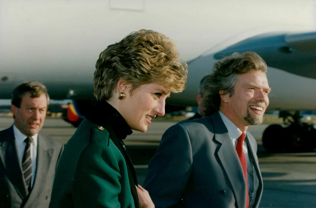 Blog from Sir Richard Branson on Princess Diana’s Virgin Atlantic jumper