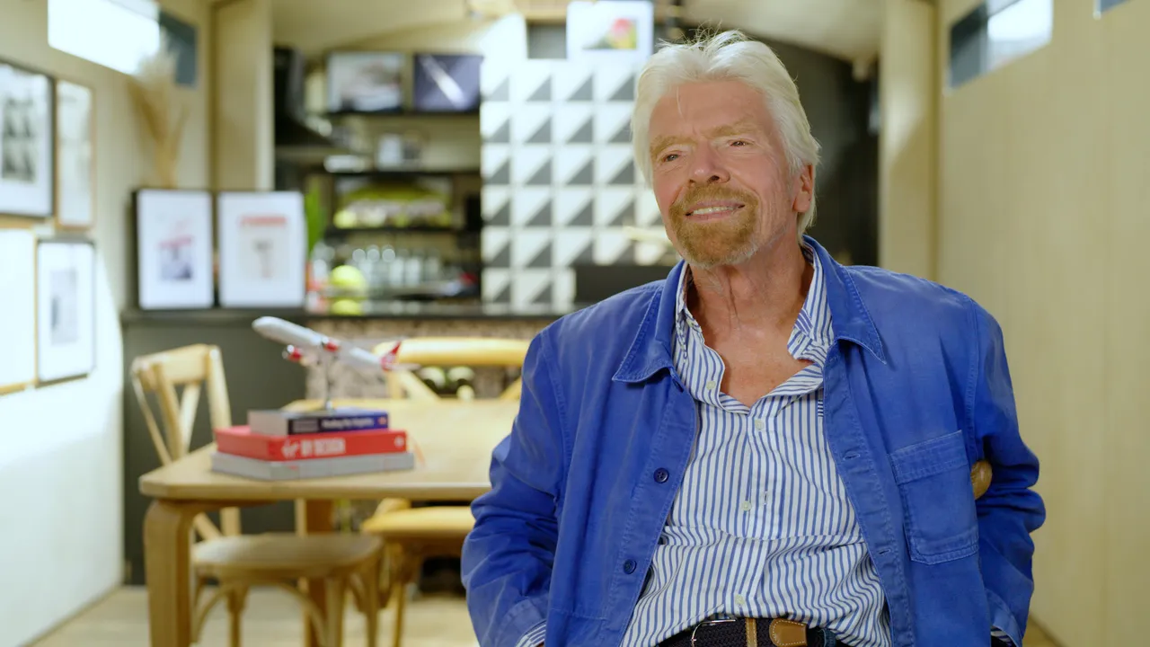 Sir Richard Branson discusses his adventurous career, space travel and breaking world records