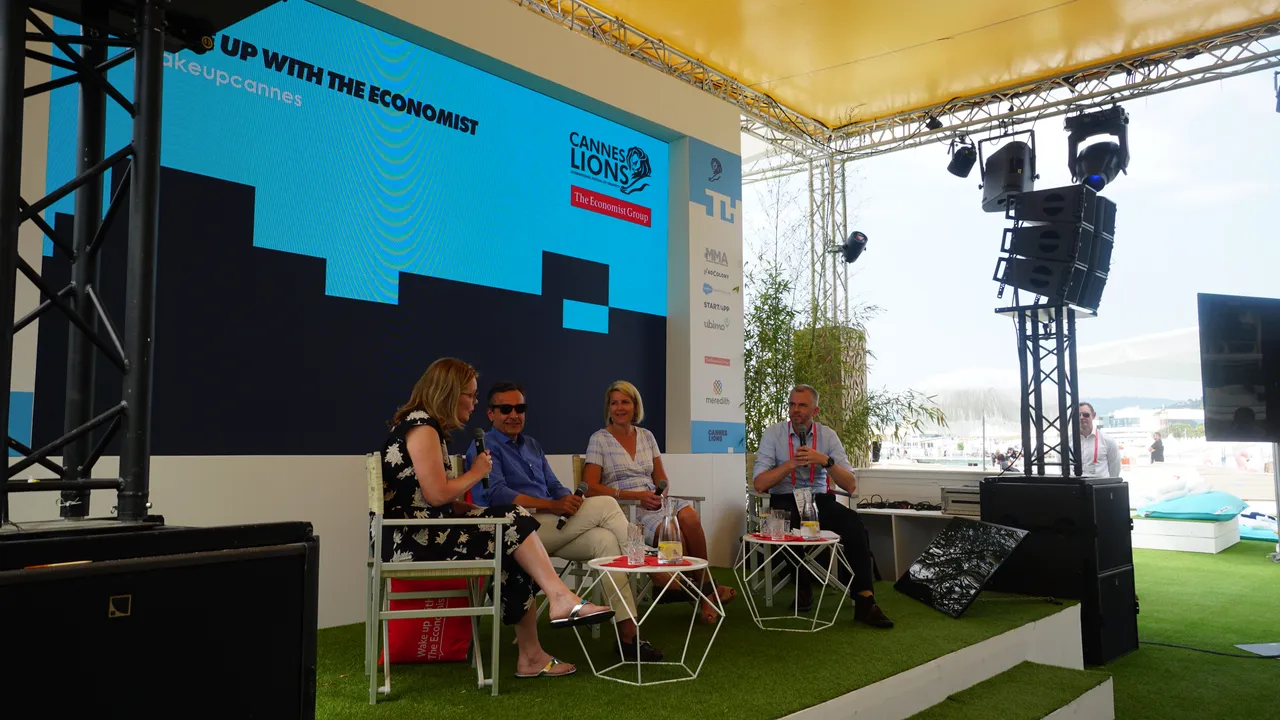 ‘Personalisation shouldn’t be creepy if it’s done right’: Global CMOs discuss diversity and data at third Cannes Lions ‘Wake Up with The Economist’ session 