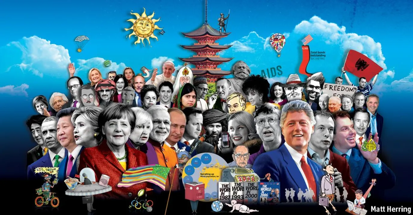 The World In, the 30th edition of The Economist’s annual compilation of predictions for the year ahead, is out now