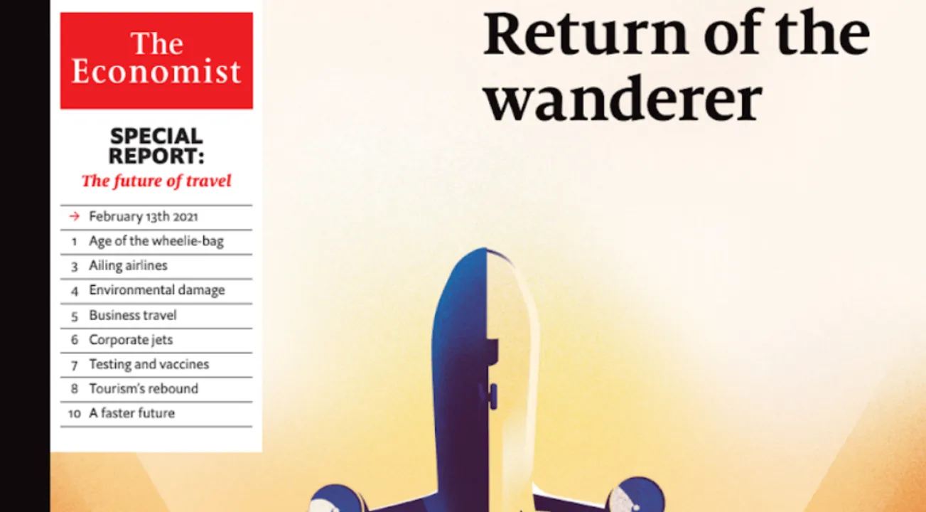Covid-19 has brought international travel to a standstill but it is sure to recover, according to a new Special Report from The Economist
