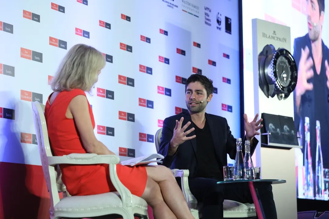 Actor Adrian Grenier and the Ocean Community Make a Pledge of Protection on Day One of The Economist's World Ocean Summit