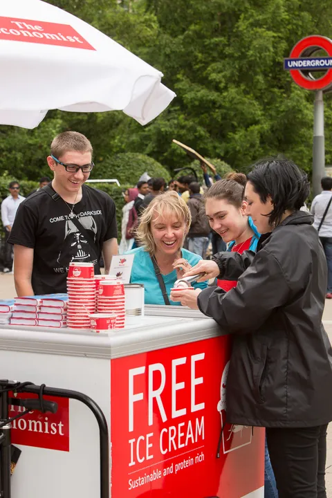 The Economist highlights the impact of food waste on the environment through its #feedingthefuture campaign in the UK