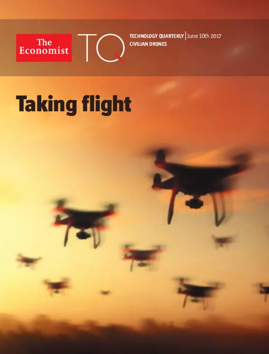 THE ECONOMIST: COMMERCIAL DRONES ARE TAKING OFF,  BUT DON’T EXPECT PIZZA DELIVERIES JUST YET