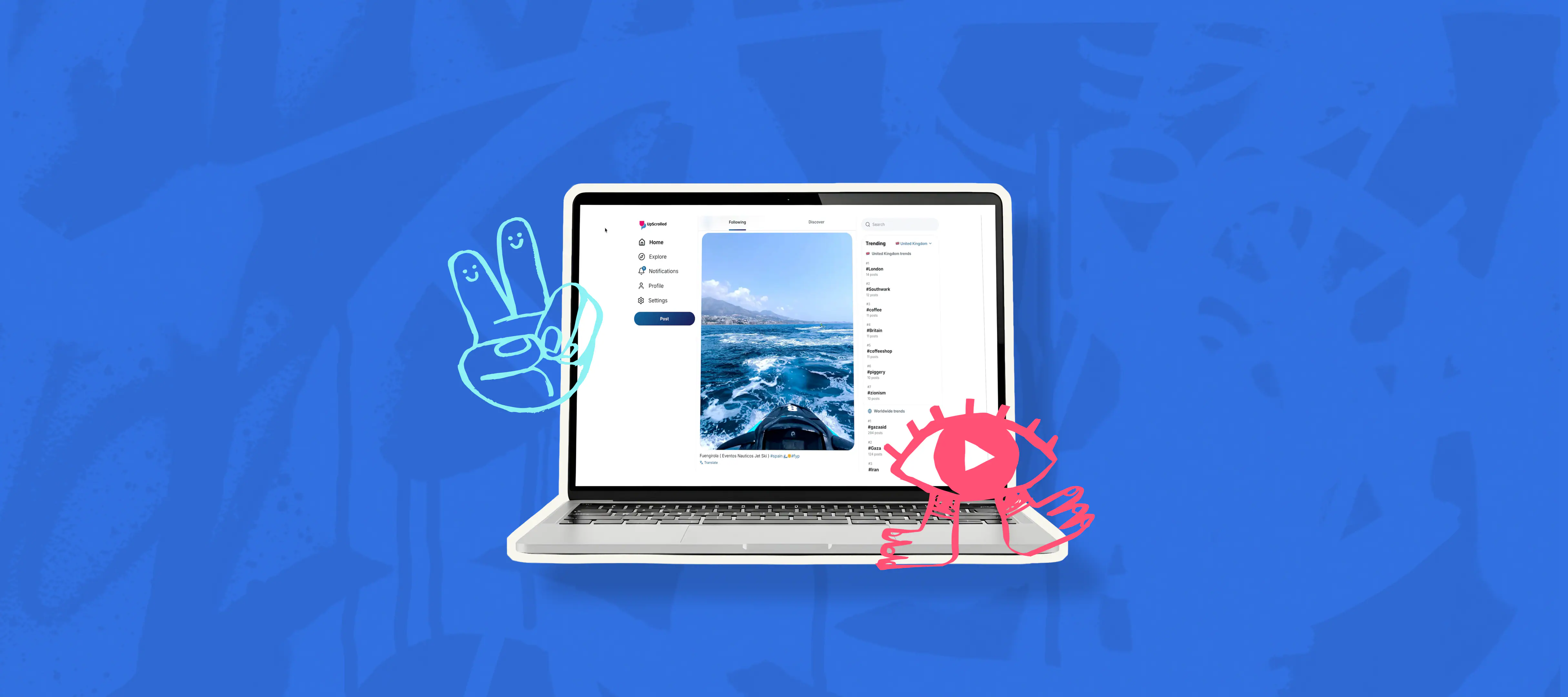 You asked. We built it. UpScrolled desktop has arrived.