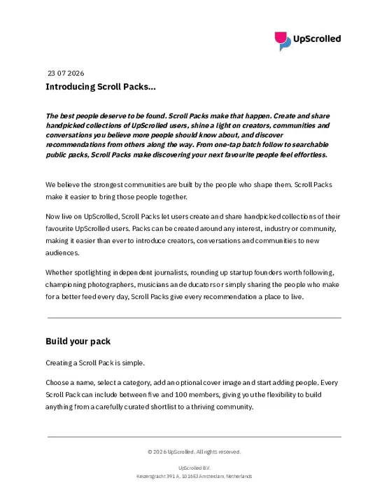 23 July 2026 - UpScrolled - Scroll Packs.pdf