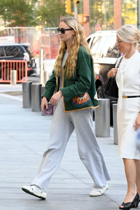 Sophie Turner Swaps Her Adidas Sambas For A New Eco Sneaker