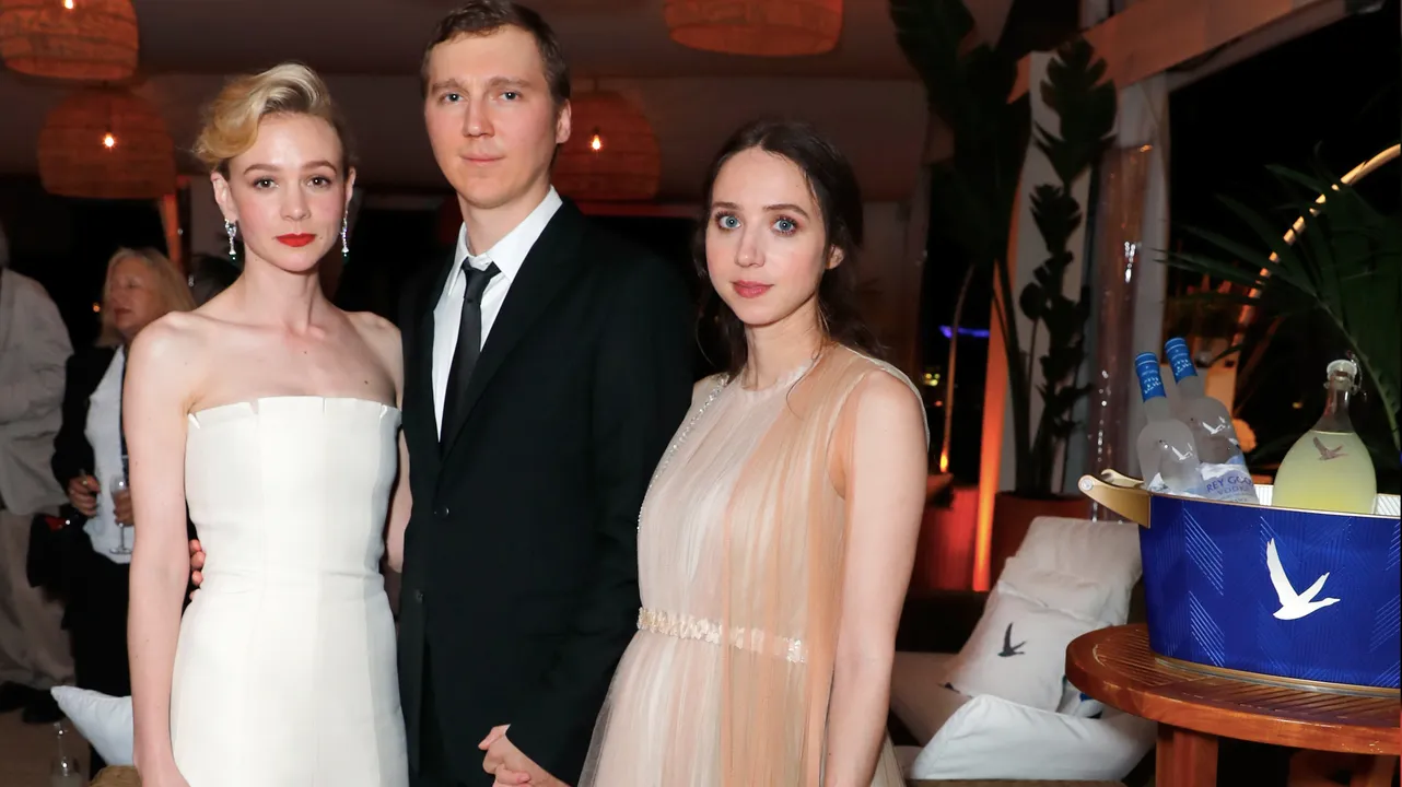 Carey Mulligan, Paul Dano and Zoe Kazan at the Wildlife party presented by Grey Goose and DIRECTV at Nikki Beach, Cannes